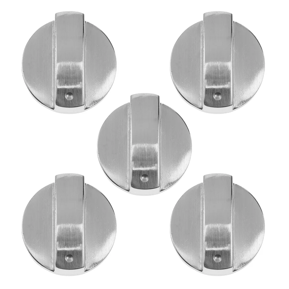 

5pcs Alloy Stove Knobs Burner Replace Burner Infinite On-off Knobs