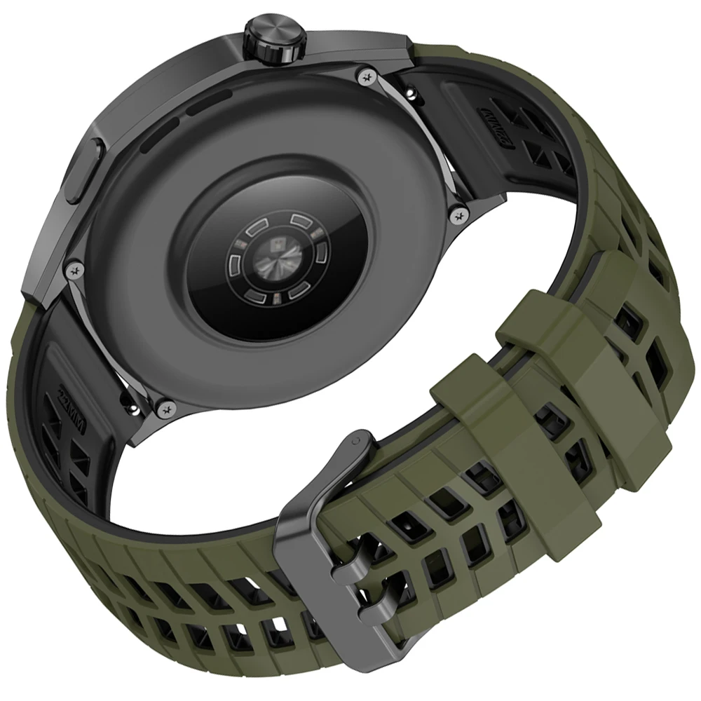 22mm Soft Silicone Sports Band Replacement Bracelet