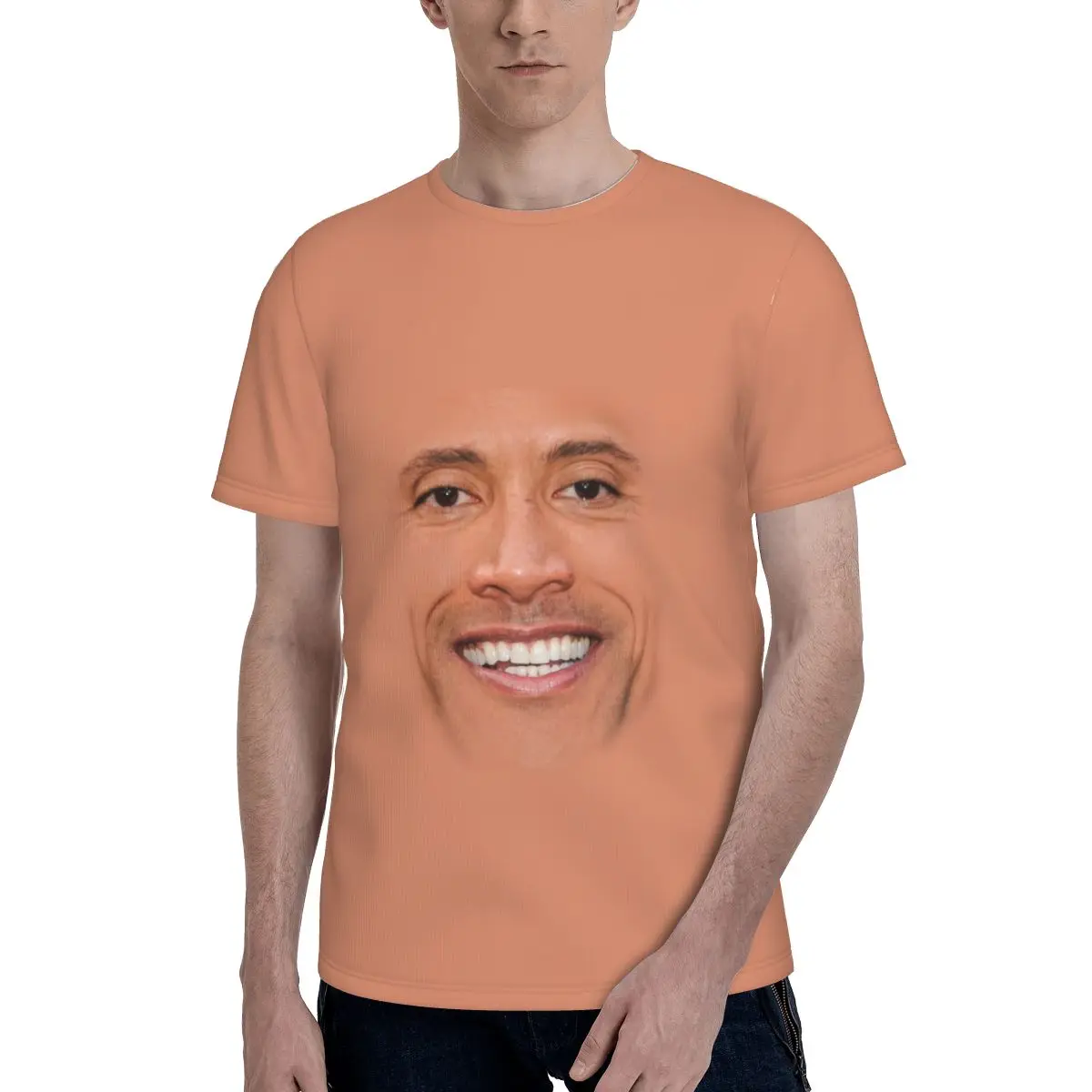 

Мужские футболки с коротким рукавом The Rock Dwayne Meme, летняя футболка, Уникальные футболки, футболки с 3D принтом, одежда