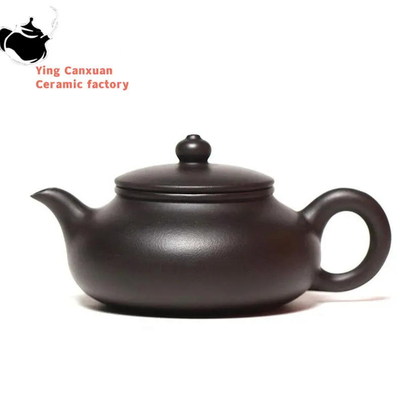 

140ml Yixing Purple Clay Teapots Authentic Handmade Tea Pot Beauty Kettle Chinese Famous Artists Zisha Tea Set Teaware Gifts