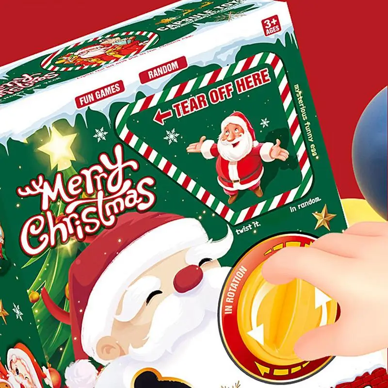 Child Fun Egg Twisting Machine Toys Capsule Surprise Gift Christmas Parties Toy Claw Machine for Kids Vending Machine Game 3