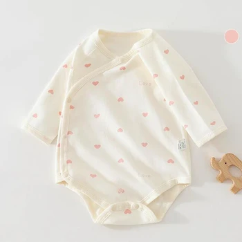 Body e tutine per neonati a maniche lunghe in cotone morbido, abbigliamento primaverile, autunnale e invernale, tutine unisex per neonati, per maschietti e femminucce