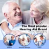 BTE Rechargeable Mini Hearing Aid Sound Amplifier with Noise Reduction Suitable for Mild to Moderate Deafness 6