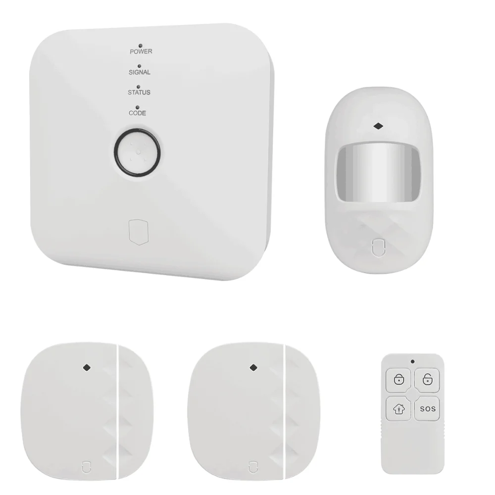 Tuya Smart life 4G WIFI hub Alarm Siren Security System Gateway