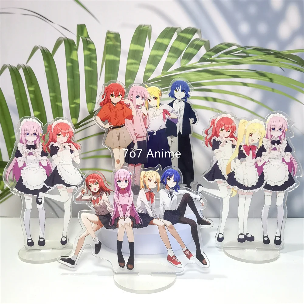

15cm Anime Women Gotoh Hitori Yamada Ryo Acrylic Stand Model Plate Kawaii Collection Display Ornament Accesorios Fans Gifts