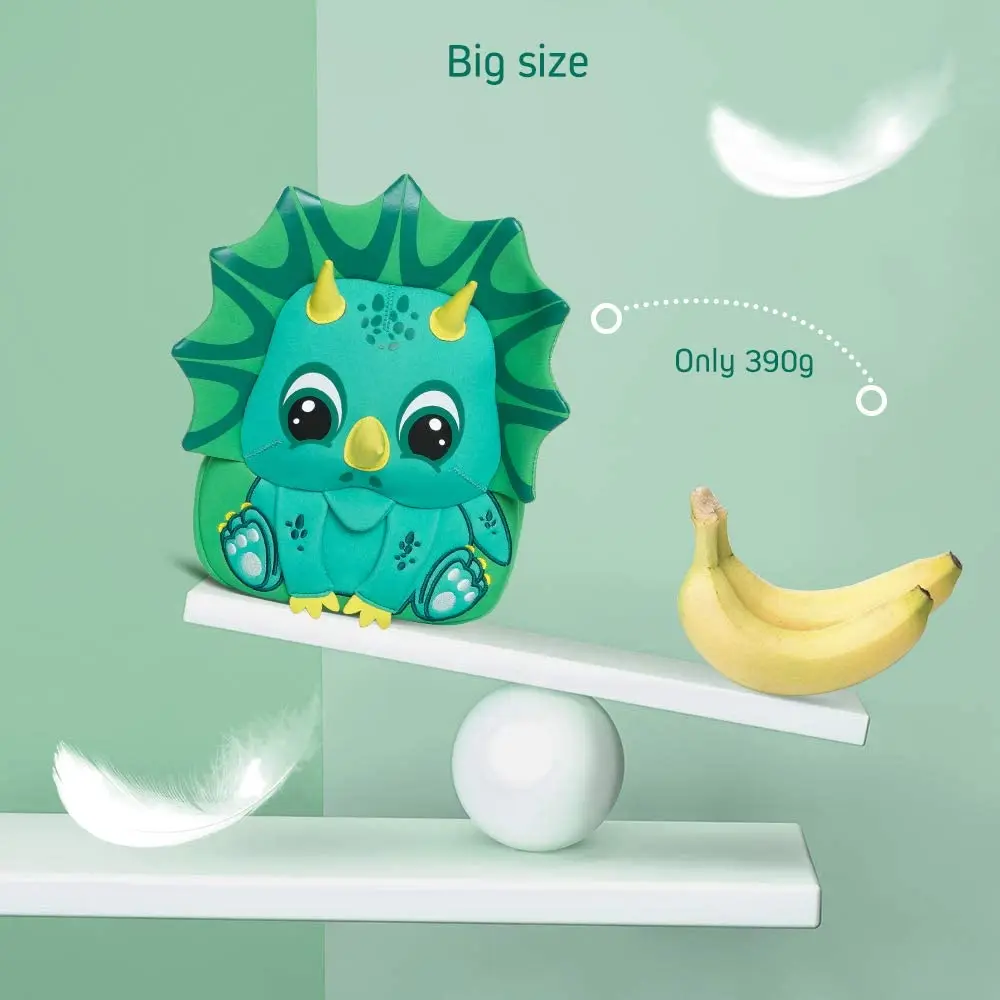 Cute Dinosaur School Kids Backpack with Safety Harness for Toddler Nursery Children's Rucksack Great Present & Gifts