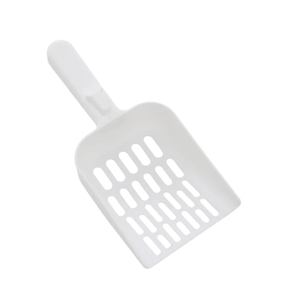 Livingandhome Grey Little Devil Design Enclosed Cat Litter Box with Cat Litter Scoop