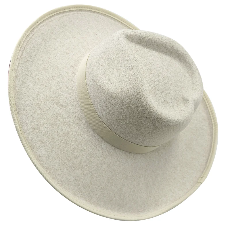 10cm Liebes hut Fedora neue Rose rot Großhandel Fedora erhöhte Krempe monochrom neue Jazz Hut Winter breite Krempe Hut Sombrero Mujer – Detail 26