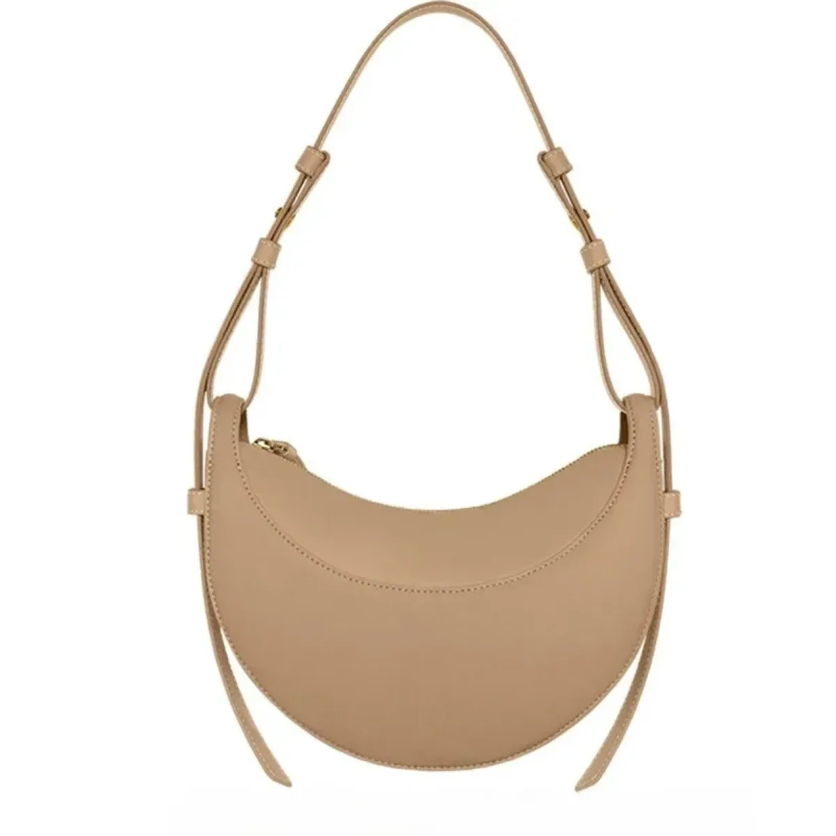 2025 new Hand Bags Women's  Genuine Leather Underarm Bag Adjustable Strap Shoulder Bag Saddle Bag 4