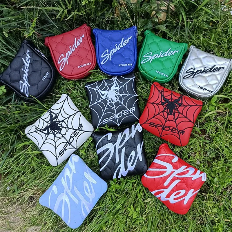 Hot Selling Spider Square Mallet Putter Cover Golf Headcover For