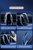 50W Car Wireless Charger For iPhone 15 Pro Max 15 ultra 15 Plus 14 13 12 Fast Chargin For Huawei Mate 60 Pro Samsung Xiaomi - Image 6