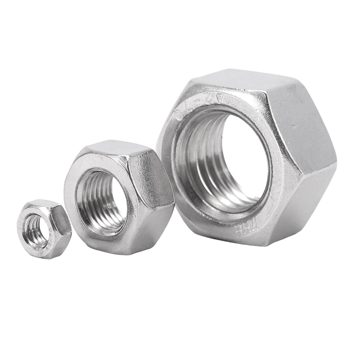 Bulloni A Testa Esagonale Acciaio Inox 304 – 1/2-13 X 5 Pollici, 50 Pezzi, K.C. Building Supply