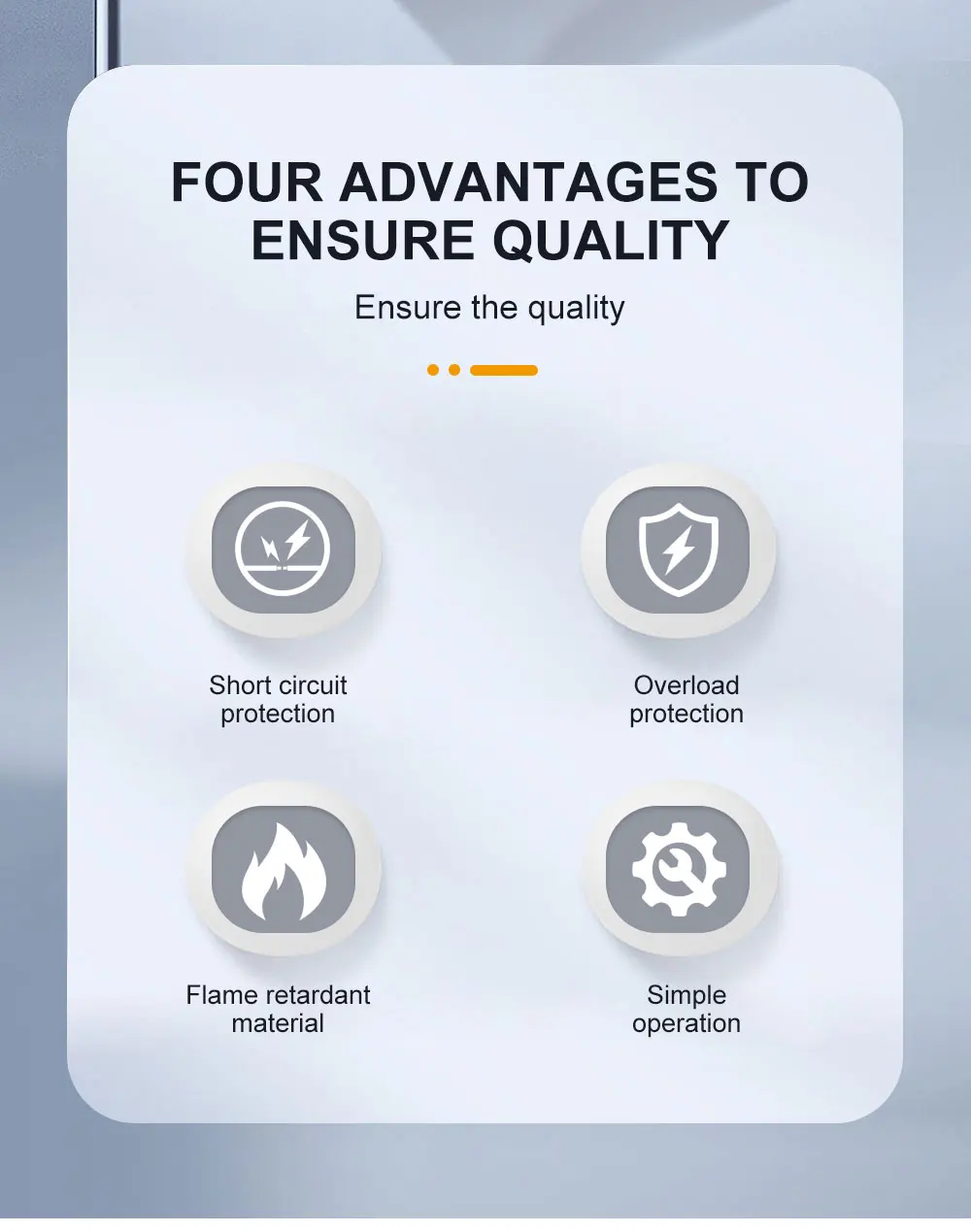 Description Picture 3 of item2P DC B curve 500V DC Solar Molded Case Circuit Breaker MCCB Overload Protection Switch Protector for Solar Photovoltaic PV