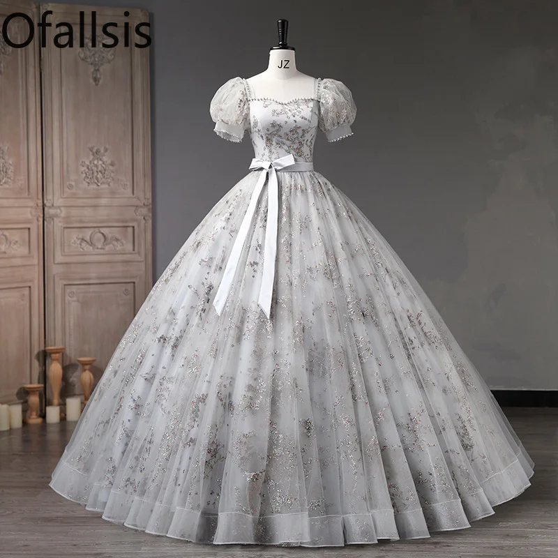 

Ofallsis Charm Celebrity Performance Art Exam Dress 2023 New Competition Piano Solo Annual Meeting Hosting Pengpeng Long Dresses