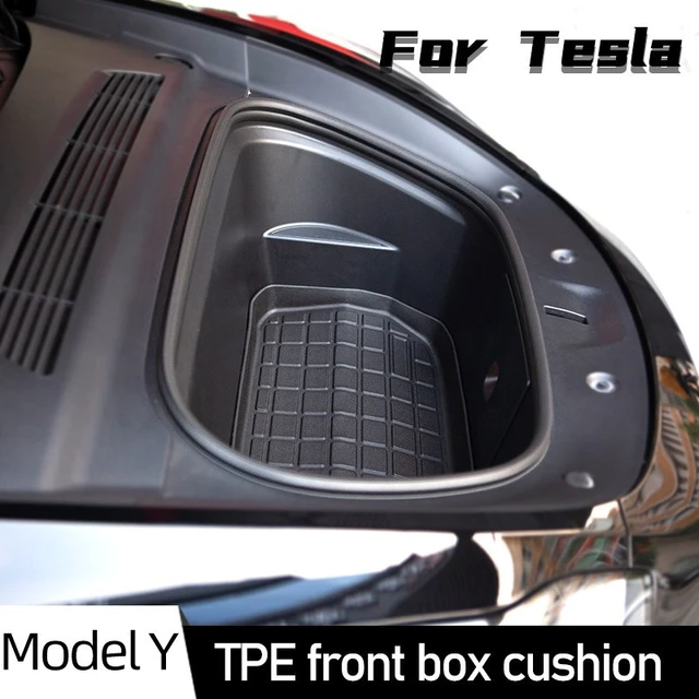 Leather trunk For Tesla model y trunk mat accessories 2022 boot liner tapis  coffre cargo 2019-2023 model Y tesla Y accessoires - AliExpress