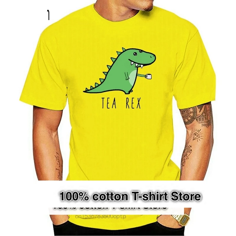 New Tea Rex Imaginext Dinosaur T-Shirt Uomo