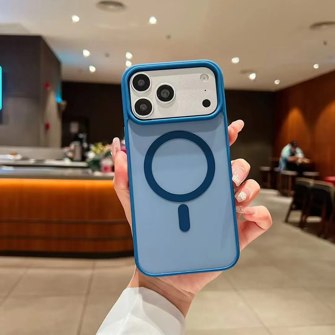 Luxury Skin Sensation Shockproof Phone Case with Magsafe Wireless Charging Compatibility