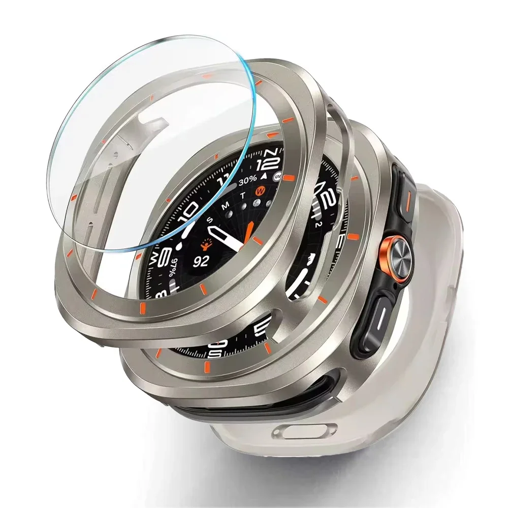 Aluminium Alloy Metal Case with Screen Protector Frame