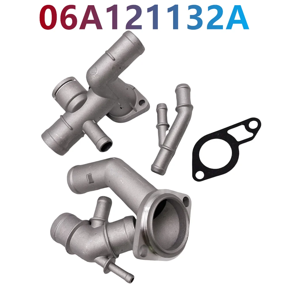 Flange Engine Cooling Kit Accessory Connection Connector Upgrade Kits Replacement 337 1.8T 06A121132A
