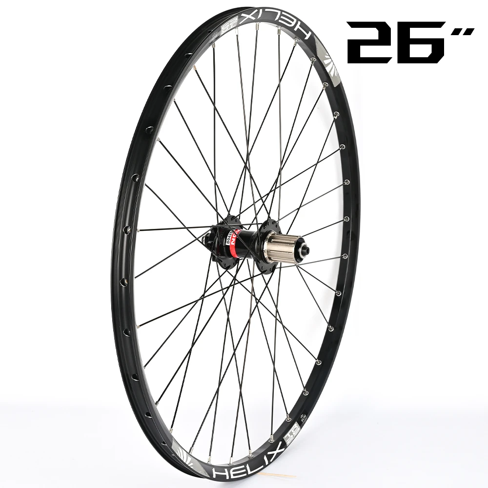 ノバテック自転車ホイールセット 26/27.5/29 インチ D042SB ハブ QR