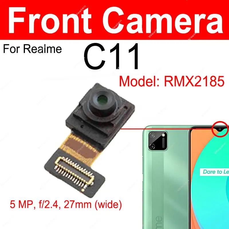 Realme C3 Selfie Camera For Realme C11 C12 C17 C11 2021 Front