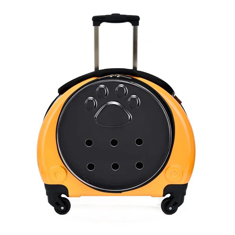 New trolley cat bag out and about portable capsule schoolbag pet backpack out door trolley case handheld pet supplies