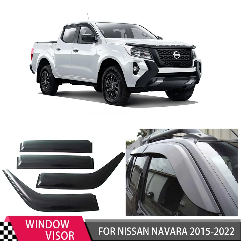 Visera de protección contra el clima para Nissan Navara Np300 2015 2016