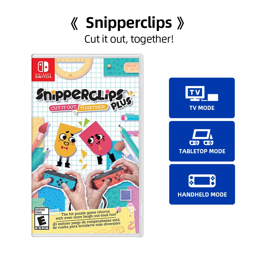 Snipperclips – Cut It Out, Together Preview - A New Trailer For