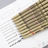 Pigma Micron Pen Neelde Soft Brush Drawing Liner Pen Set Brush Art Markers 1