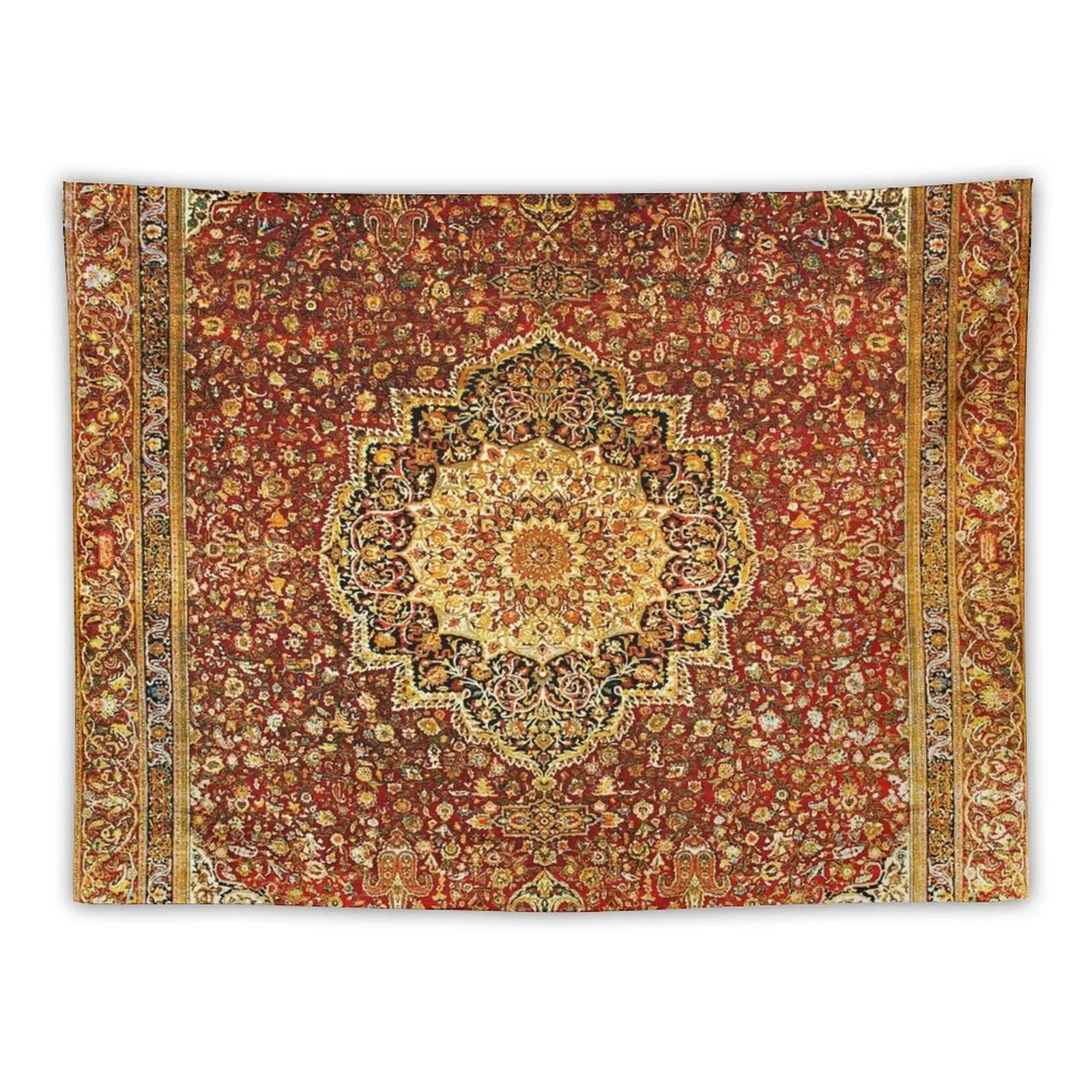 Khorasan Antique Persian Carpet Print Tapestry Wall Hangings Decoration Room Decor Room Design Bedrooms Decorations Tapestry
