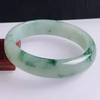 

zheru Jewelry Natural Burma Jade 54mm-62mm bracelet Exquisite Princess bracelet send girlfriend send mom