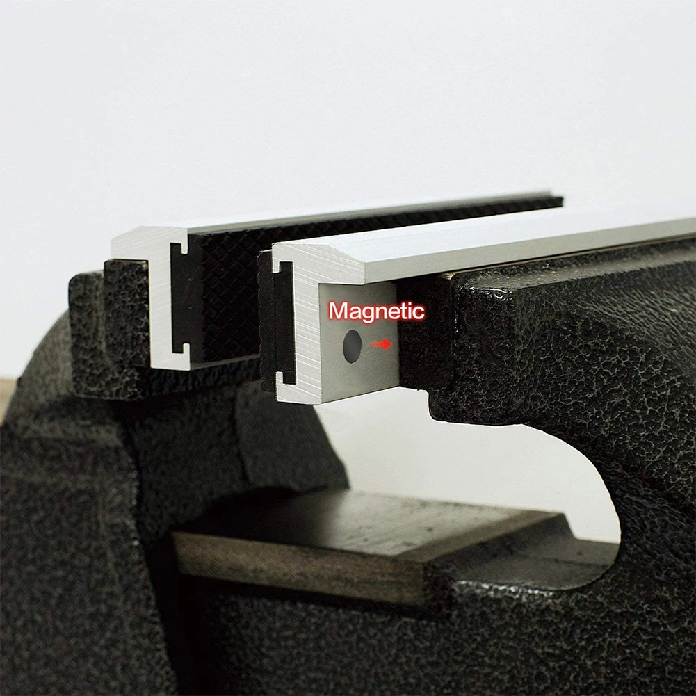 Vise Protective Cover 2.5-8'' Jaws Aluminium Alloy Rubber Bench Vise Protector Accessories