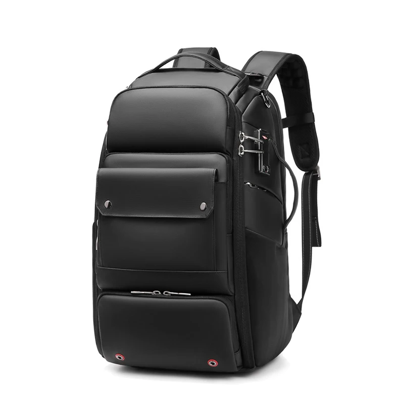 Men travel Professional SLR camera backpack With tripod bracket Detachable into a Anti-theft 40L travel 17 inch Laptop Backpack 4