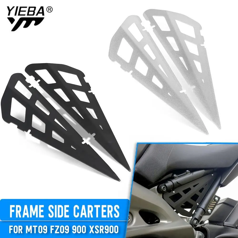 

For YAMAHA FZ-09 FZ09 2013 2014 2015 2016 2019 2020 2021 Accessories Rear FRAME SIDE CARTERS Guard Cover Protector Kit Motorbike