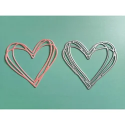 Delysia King Heart Shaped Metal Carbon Steel Cutting Dies