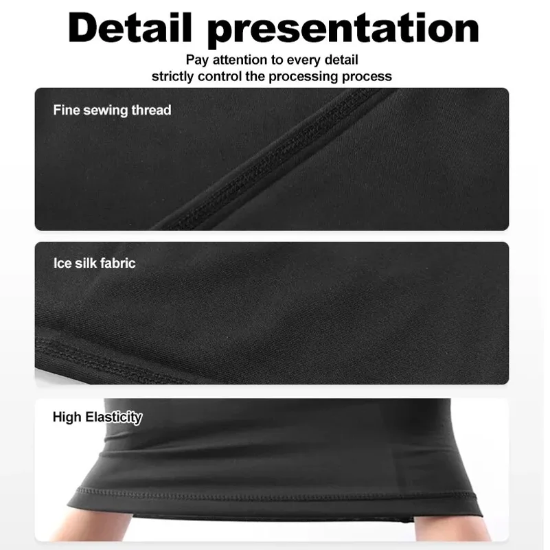 Cycling Face Mask Absorb Sweat Breathable Fishing Training Sport UV Face Scarf Neck Gaiter Summer Face Bandana - Image 3