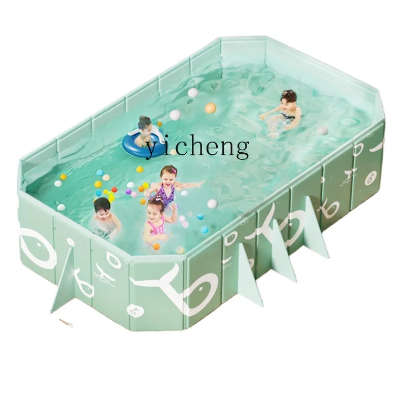 XL Swimming Pool Household Children's Inflatable-Free Foldable Pool Outdoor Large Bracket Swimming