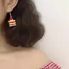 Unique Strawberry Cake Earrings Shaped Ear Rings Eardrops Ear Pendants Stylish Accessories for Girls F0S4 5