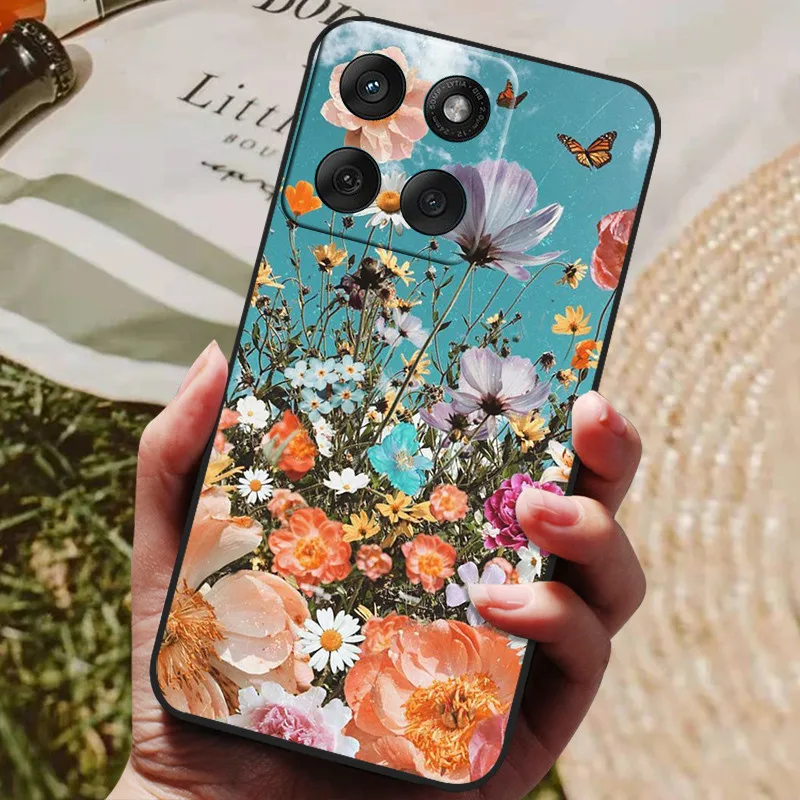 Shockproof Silicone Bumper Back Cover