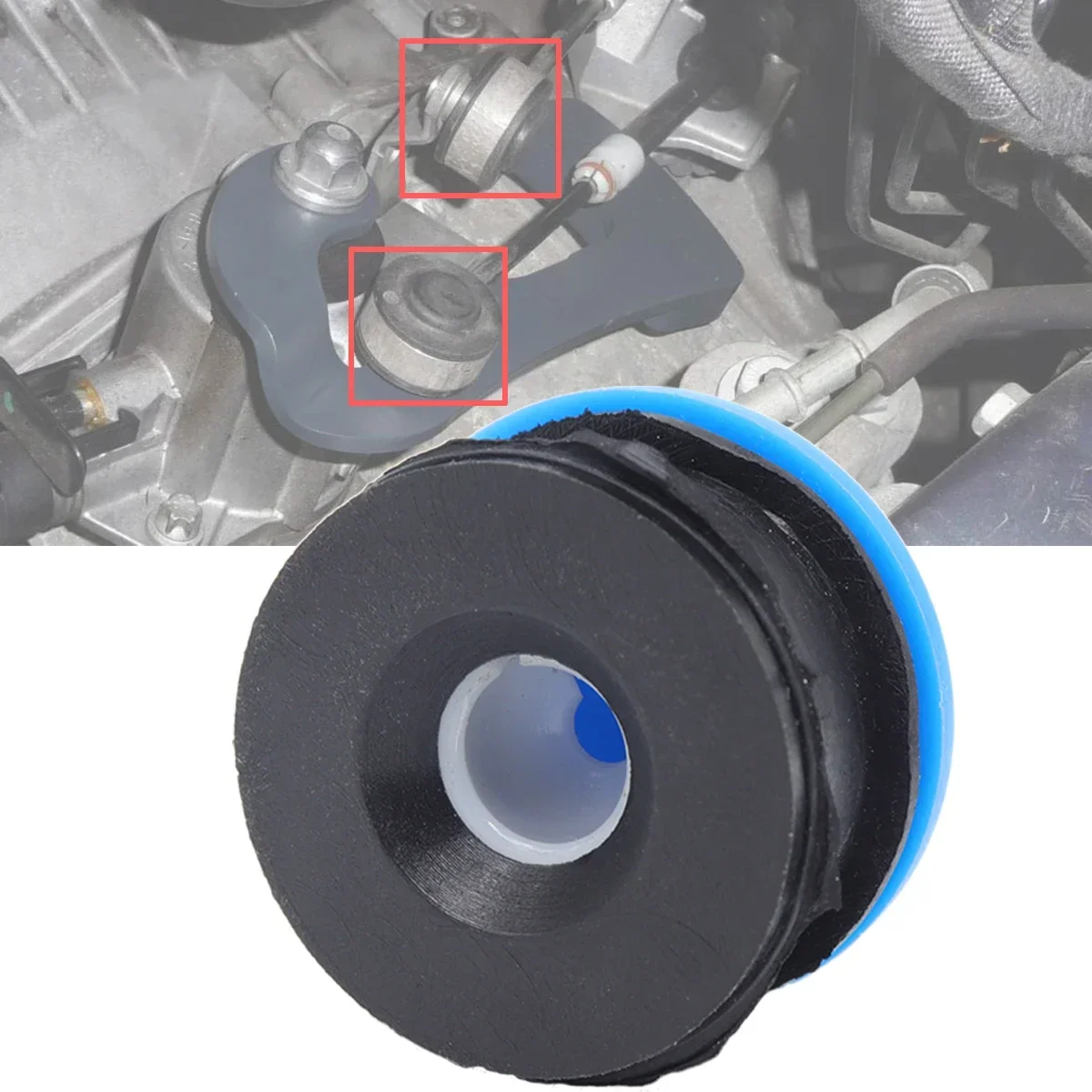 For Opel Insignia Astra J Cascada Cabrio Gearbox Change Lever Control Cable Repair Kit Adjuster Linkage end Connector Bushing Gearbox Control Cable Repair Kit