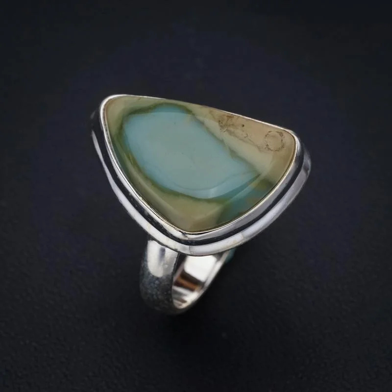 

StarGems Imperial Jasper Handmade 925 Sterling Silver Ring 8.5 F2179