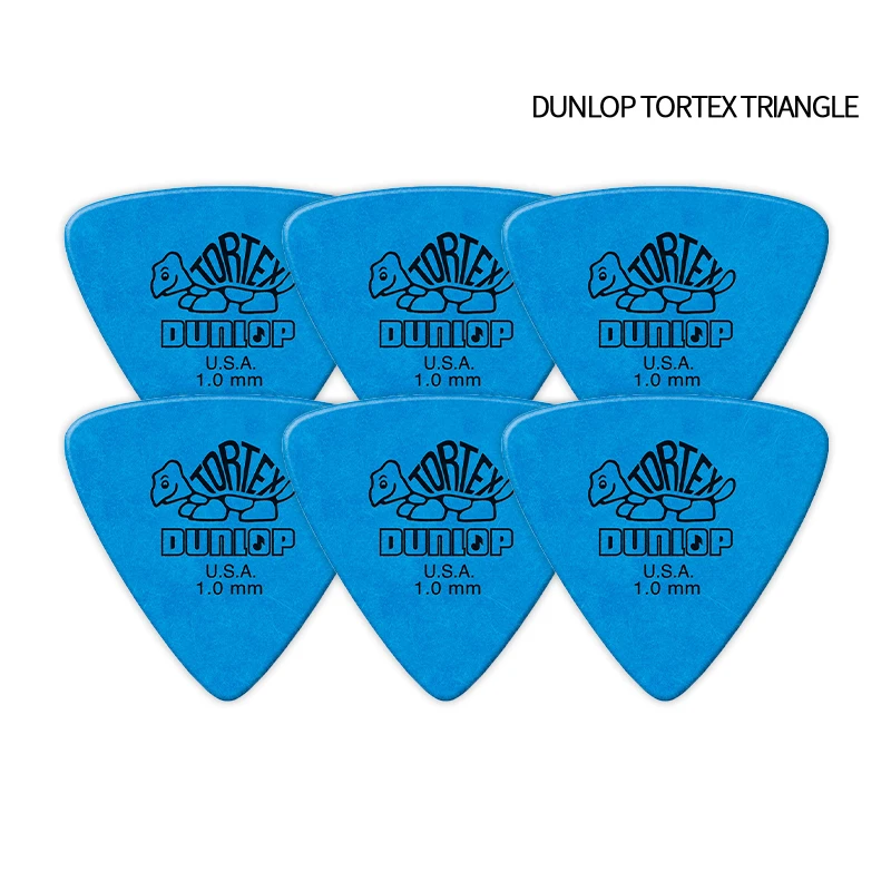 Dunlop Pick. 431R Tortex Triangle frosted acoustic/electric