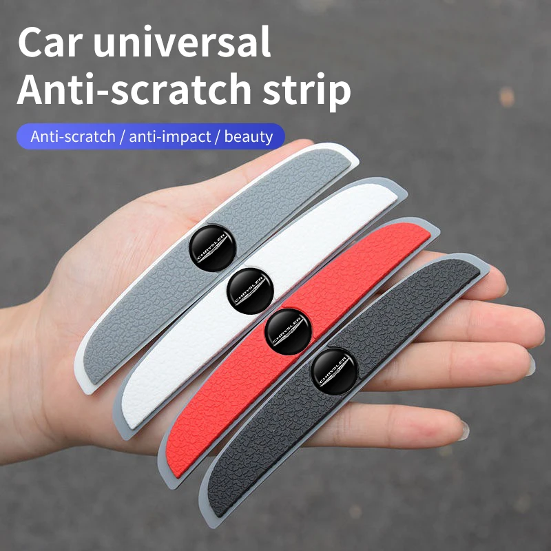 4Pcs Car Door Edge Protector Guards Striscia Adesiva Per Chrysler 300C Android Town Country Grand Voyager Pt Cruiser Pacifica Aspen