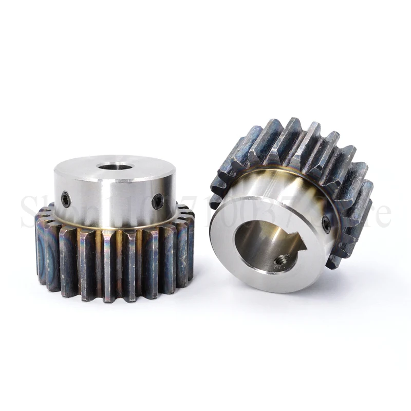 Motor Gear 1PC 2M 12T-24T Spur Gear Carbon Steel Pinion