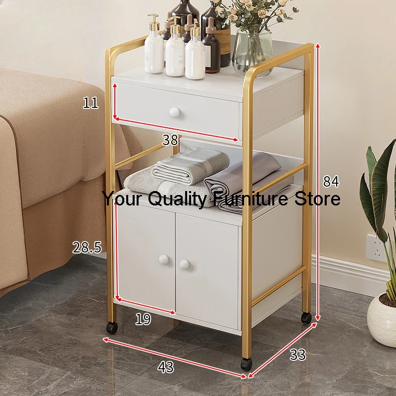 

Tattoo Utility Salon Trolley Medical Barber Storage Beauty Salon Trolley Tool Drawers Carrito Auxiliar Salon Furniture BL50SF