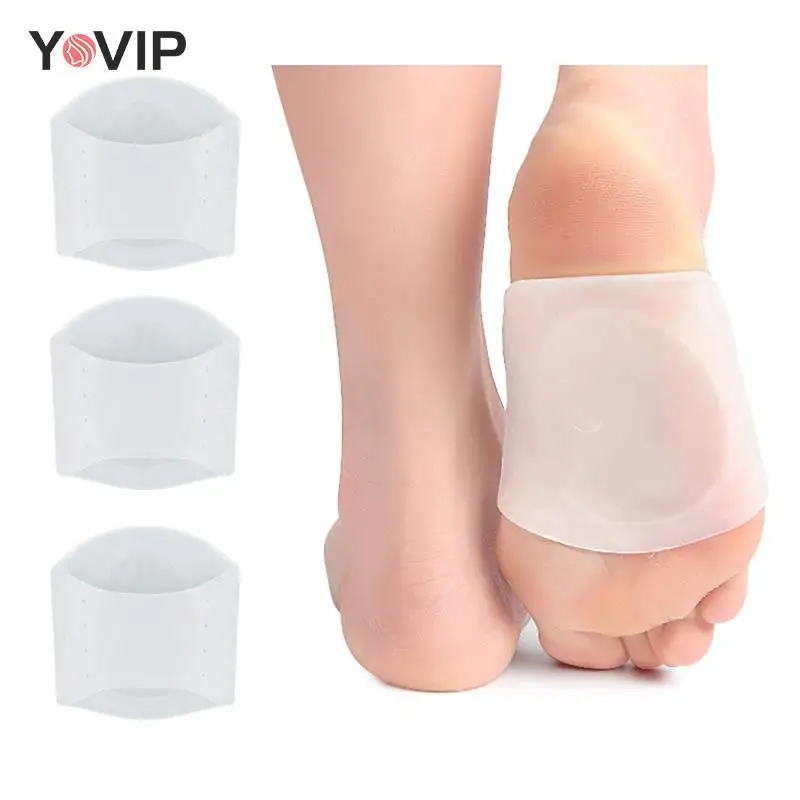 1 Pcs O-leg Orthosis Flat Feet Orthotic Insoles Socks Cushions Pads Arch Support Sleeves Silicone Heel Spurs Foot Care