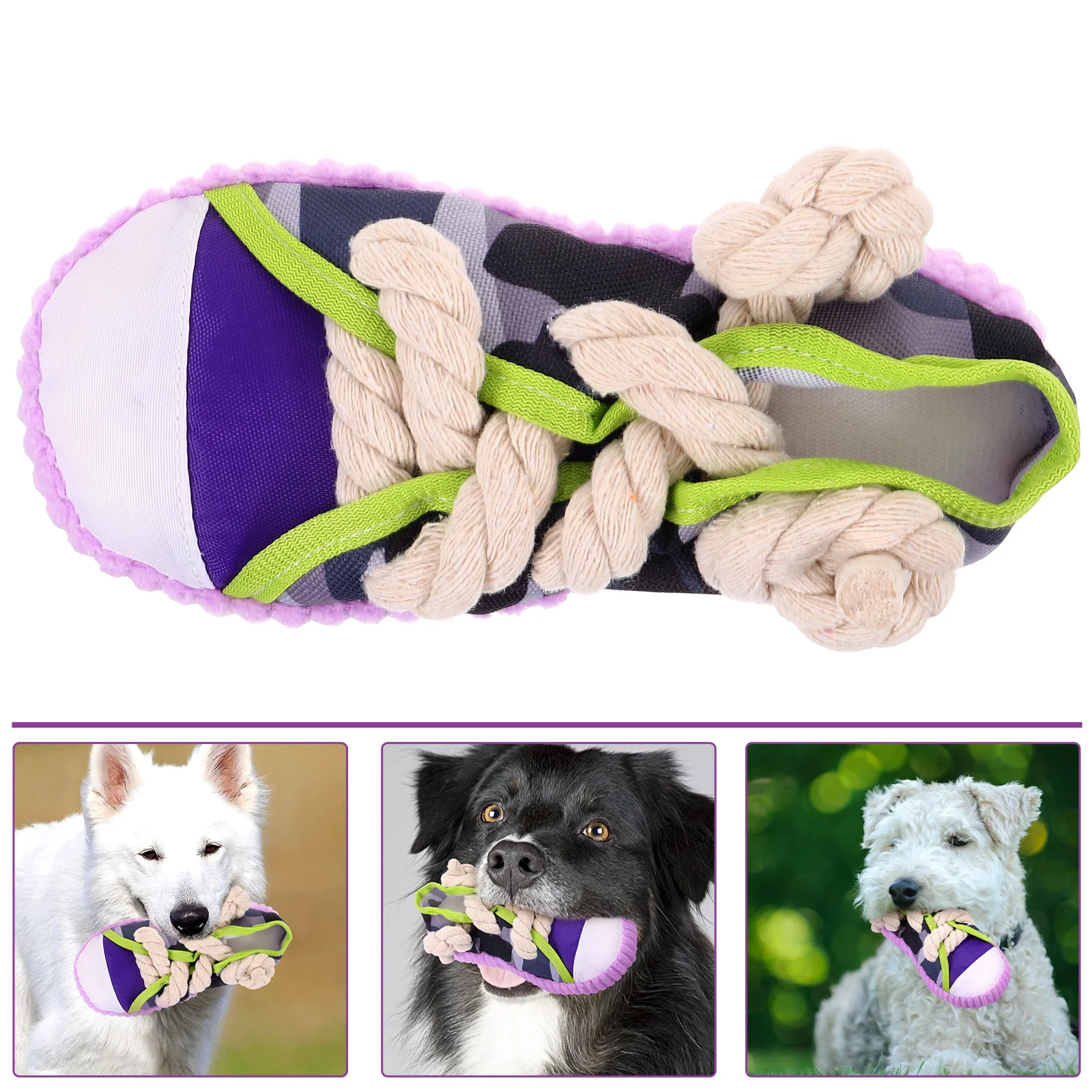 

Dog Chewing Toy Teeth Grinding Dog Toy Funny Shoe Shaped Puppy Biting Plaything Puppy Interactive Pet Dog Supplies