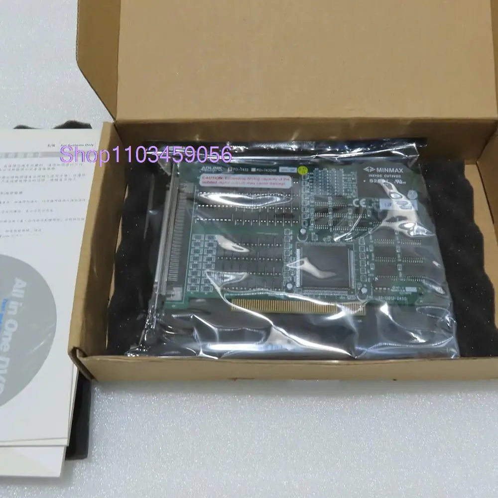 ADLINK PCI-7432 고속 디지털 IO 카드 캡처 카드, 64 채널 절연
