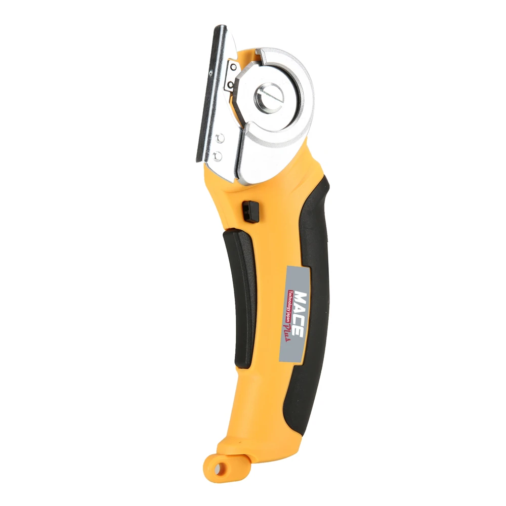 Electric Scissor Portable Cordless Rechargeable Electric Round Scissor Leather Paper Fabric Rotary Cloth Cutter Kit Cutting Tool 4
