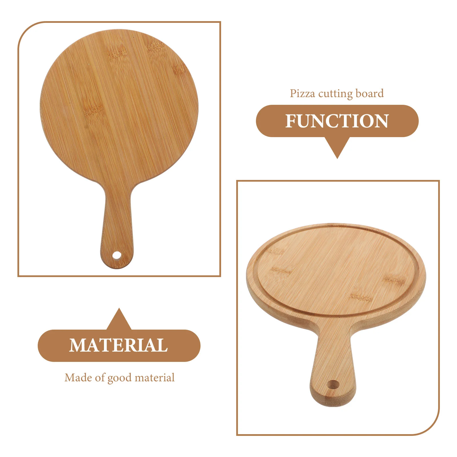 Cut Fruit Cutting Board Pizza Tray Bread Cake Bottom Flat Wood Food Steak Plate Wooden Storage